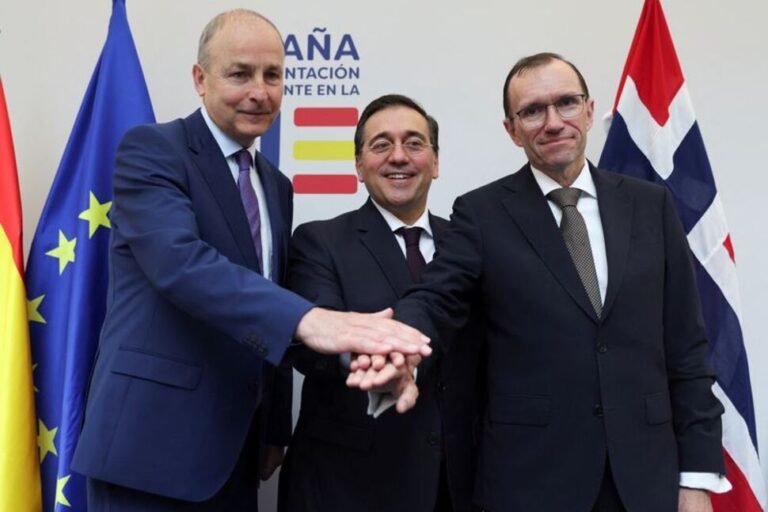 The Palestinian State is officially recognized by Spain, Norway, and Ireland.