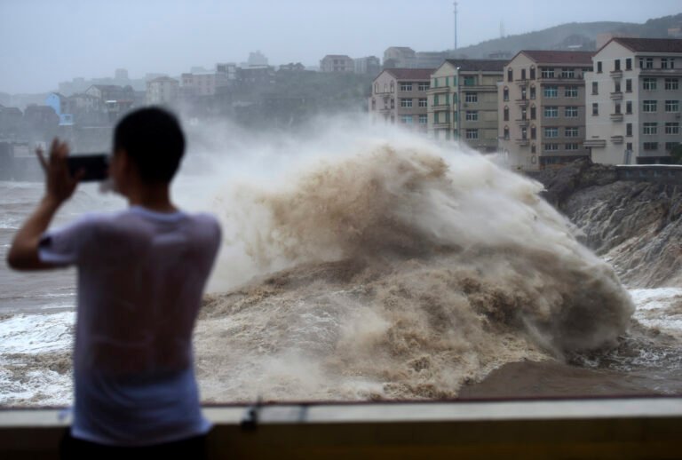 China Asia Typhoon